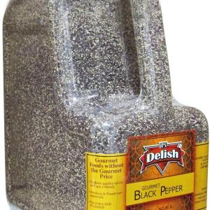 Ground Black Pepper, 5 LB  Gallon Size Container Jug Free Shipping Tumblr