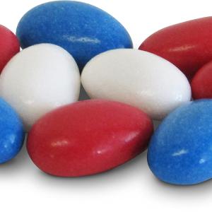 Patriotic Jordan Almonds Medley 2 lbs For Sale Online