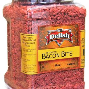 Imitation Bacon Bits  30 Oz Jumbo Reusable Container, Buy Cheap Get Authentic