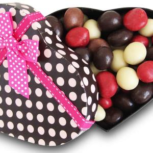 Gourmet Valentines Chocolates Heart Box Chocolate Covered Cherries Medley Deals Cheap Pice