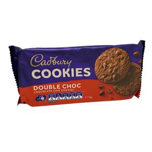 Cadbury Cookies Double Choc 156g Finishline For Sale