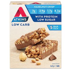 Atkins Low Carb Hazelbut Crisp 5pk 44g Buy Cheap Many Kinds Of