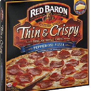 Red Baron Thin & Crispy Pepperoni Pizza 15.77oz Clearance Big Discount