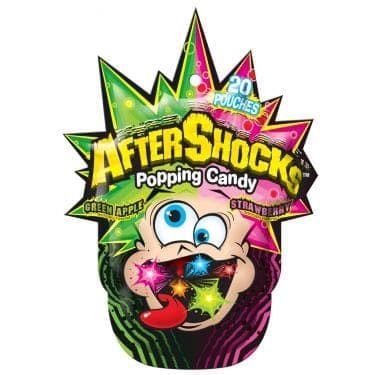 After Shocks Popping Assorted Candy Clearance Genuine