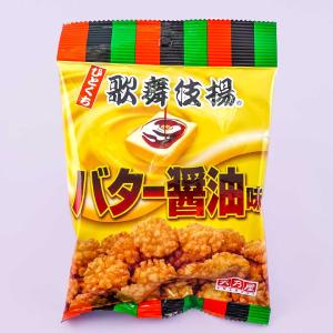 Amanoya Hitokuchi Kabuki Fried Butter Soy Sauce Rice Crackers Genuine Cheap Online
