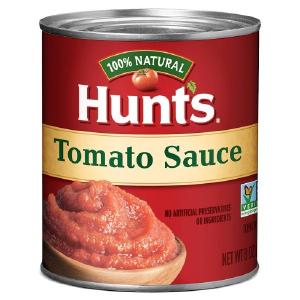 Hunts Tomato Sauce Natural 8oz Clearance Shop