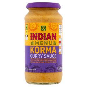 Co op Korma Curry Sauce 450g Discount From China