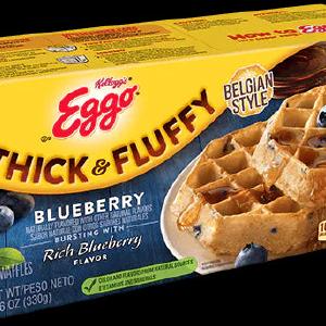 Eggo Thick N' Fluffy Blueberry Waffle 330g Ebay