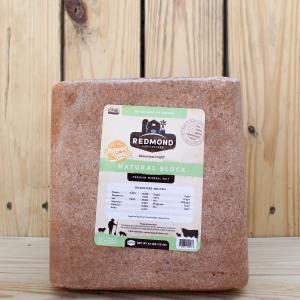 Redmond Agriculture Natural Salt Block with Garlic - 44 lb Browse For Sale