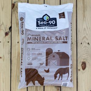 Sea-90 Premium Mineral Salt - 50 lb Bag Best Pices Sale Online