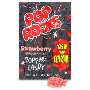 Pop Rocks Strawberry Popping Candy - .33oz. Free Shipping Fashionable