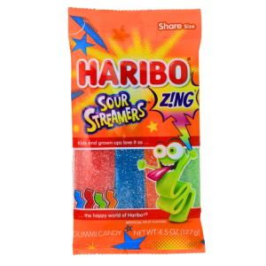 Haribo Zing Sour Streamers Candy - 4.5oz Quality Free Shipping Outlet