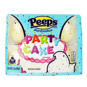 Peeps Marshmallow Party Cake Chicks 10ct - 3oz Cheap High Quality