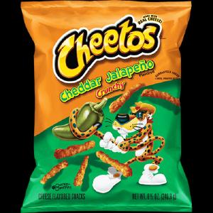 Cheetos Cheddar Jalepeno Crunchy 8oz Clearance With Credit Card