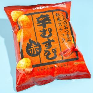 Calbee Karamusubi Rice Ball Snacks - Spicy Red Cheap Sale New Arrival