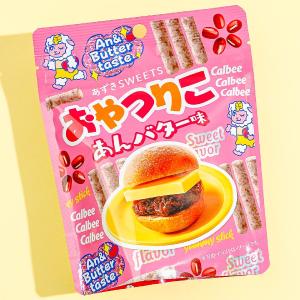 Calbee Oyatsuriko Stick Snacks - An Butter Sale Classic