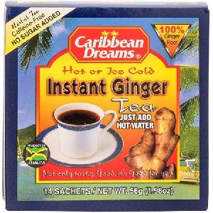 Caribbean Dreams Instant Ginger Tea Unsweetened 14s Genuine Sale Online