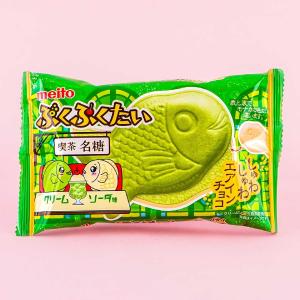 Meito Puku Puku Tai Fish Shaped Wafer - Cream Soda From China Cheap Pice