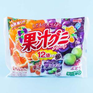 Meiji Kajyu Fruit Gummies Multi-Pack - Fruit Juice Assortment Buy Online