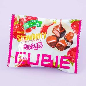 Meiji Cubie Strawberry Chocolate Recommend Cheap Online