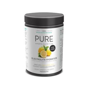 PURE Low Carb Electrolyte Drink 160g Lemon Clearance Low Shipping