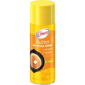 Crisco Non Stick Spray Butter 6oz Outlet View