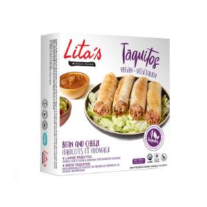 Lita's Mexican Foods Bean & Cheeze Taquitos 4 Pack - 280g Clearance Cheapest Pice