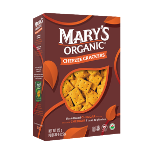 Mary's Organic Crackers Cheddar Cheezee Crackers - 120g 2025 New Cheap Online