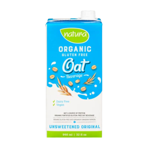 Natura Organic Unsweetened Oat Milk - 946ml Clearance Pirce Sale