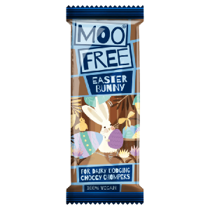 Moo Free Easter Bunny Bar - 32g Outlet Excellent
