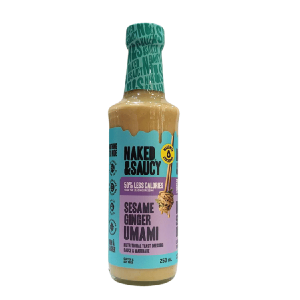 Naked & Saucy Sesame Ginger Umami Dressing & Marinade - 250ml Recommend For Sale