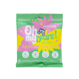 Herbaland Oh My Bears! Pineapple Fibre Gummies - 50g Cheap Sale Discounts