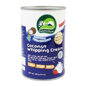 Nature's Charm Coconut Whipping Cream - 400ml Nicekicks