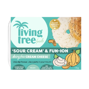 Living Tree Foods Sour Cream and Fun-ion Cream Cheese - 170g Cheap Sale Free Shipping