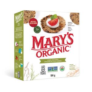 Mary's Organic Crackers Herb Crackers - 184g Cheap Online Store
