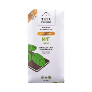 Meru Chocolates Mint Filled Chocolate Bar - 60g Buy Cheap Explore