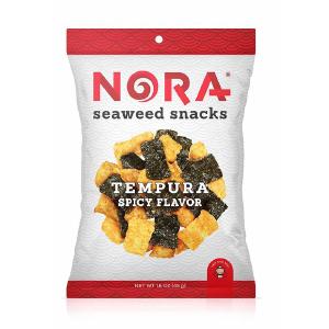 Nora Spicy Tempura Seaweed Snacks - 32g Cheap Big Sale