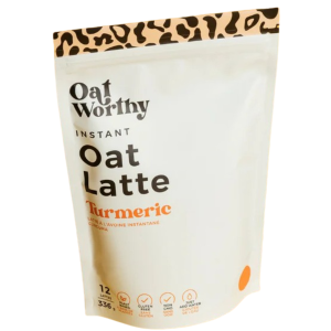 Oatworthy Instant Oat Milk Turmeric Latte - 336g Clearance Geniue Stockist