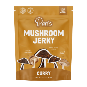 Pan's Curry Mushroom Jerky - 62g Affordable Online