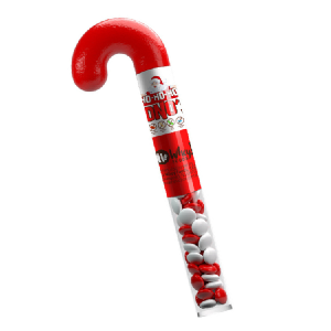 No Whey Foods Milkless NoNo's Candy Cane Tube - 76g 2025 New Cheap Pice