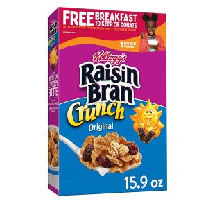Kelloggs Raisin Bran Crunch 15.9oz Best Pices Online