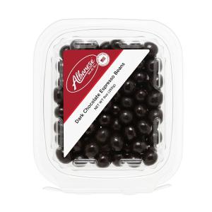 Dark Chocolate Espresso Beans 9 oz. Tub Fast Delivery For Sale