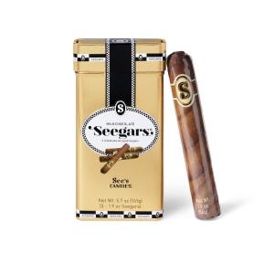Milk Chocolate Seegars in Tin Can Buy Cheap Free Shipping