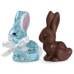 Dark Chocolate Bunny Sale Real