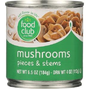 FC Mushrooms Pieces Stems 5oz 100% Guaranteed