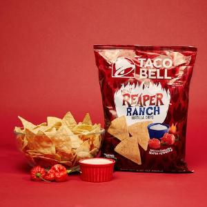 Taco Bell Reaper Ranch Tortilla Chips 9.25oz Get Authentic Cheap Pice