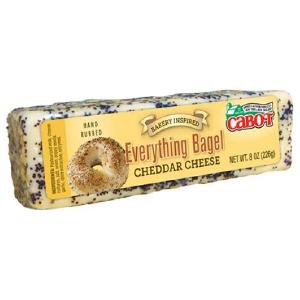 Cabot Everything Bagel Cheddar Cheese 8oz Finishline