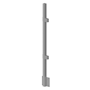 [SPRO] Side Mount Square Pro Railing Post - CUSTOM - End Post (BS, MBL) Free Shipping Comfortable
