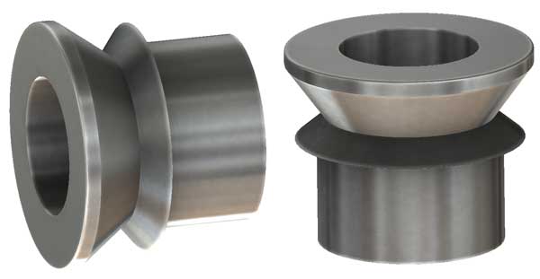 3/4" to 12mm High Misalignment Spacer Zinc Plated Steel 2 Inch Mounting Width Pair Comfortable Cheap Online