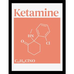 Drug Science (Ketamine) Framed 30x40cm Print Recommend